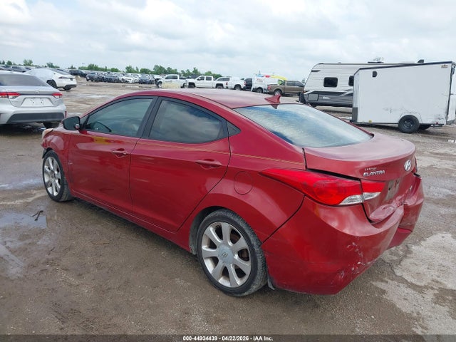 44934439 :رقم المزاد ، KMHDH4AE0DU696610 vin ، 2013 Hyundai Elantra Limited مزاد بيع