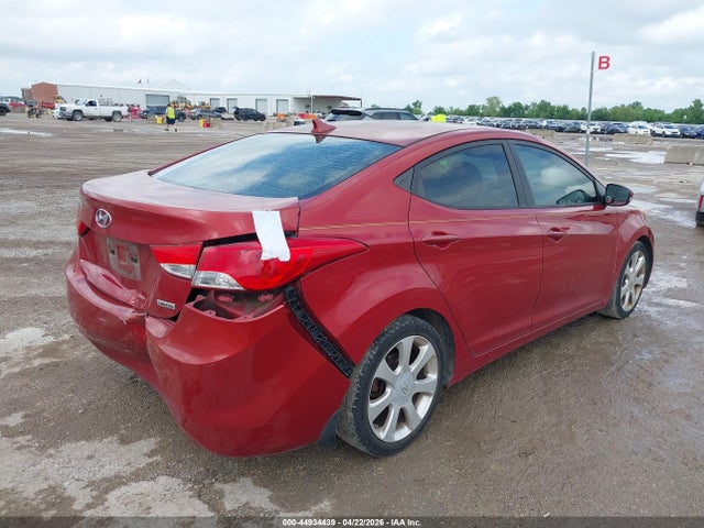 44934439 :رقم المزاد ، KMHDH4AE0DU696610 vin ، 2013 Hyundai Elantra Limited مزاد بيع