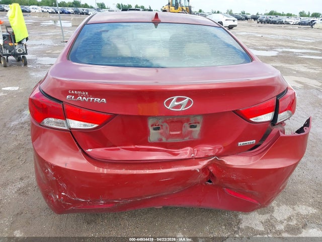 44934439 :رقم المزاد ، KMHDH4AE0DU696610 vin ، 2013 Hyundai Elantra Limited مزاد بيع