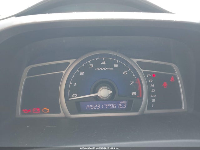 2008 Honda Civic Lx მანქანა იყიდება აუქციონზე, vin: 2HGFG12628H526555, აუქციონის ნომერი: 44934450