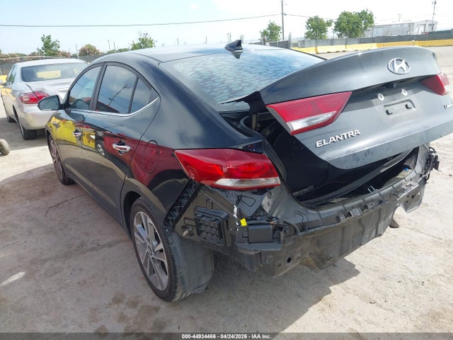44934466 :رقم المزاد ، KMHD84LF8HU286696 vin ، 2017 Hyundai Elantra Limited مزاد بيع