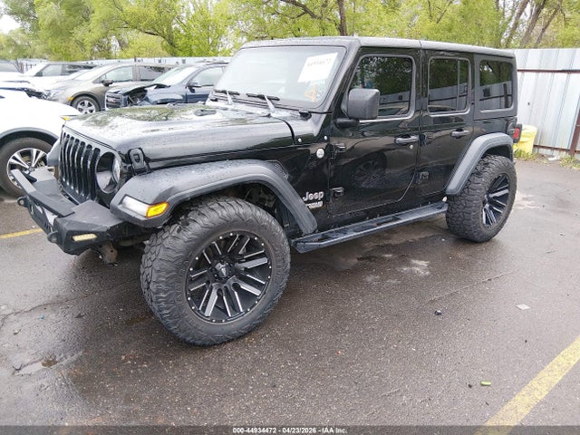 Продажа на аукционе авто 2018 Jeep Wrangler Unlimited Sport S 4x4, vin: 1C4HJXDG9JW132396, номер лота: 44934472