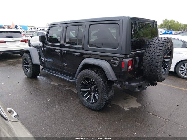 Продажа на аукционе авто 2018 Jeep Wrangler Unlimited Sport S 4x4, vin: 1C4HJXDG9JW132396, номер лота: 44934472