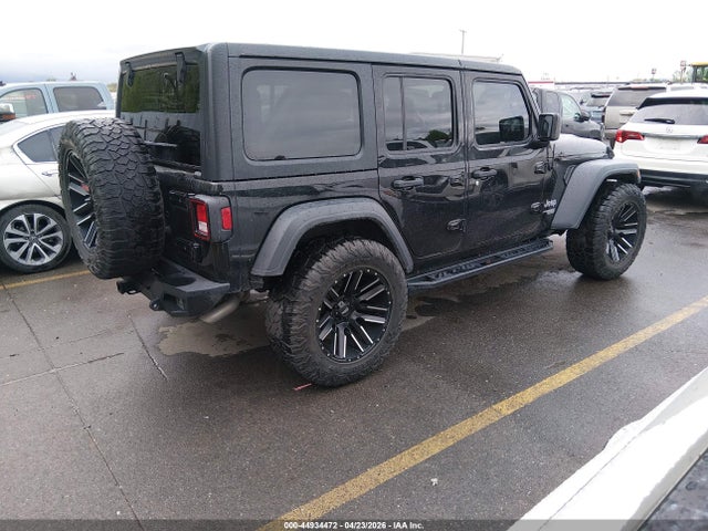Продажа на аукционе авто 2018 Jeep Wrangler Unlimited Sport S 4x4, vin: 1C4HJXDG9JW132396, номер лота: 44934472