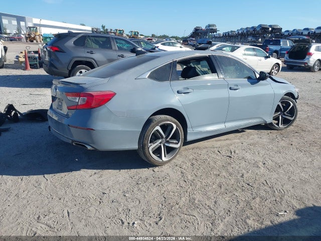 2022 Honda Accord Sport მანქანა იყიდება აუქციონზე, vin: 1HGCV1F38NA070239, აუქციონის ნომერი: 44934524
