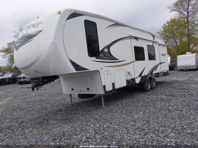 44934549 :رقم المزاد ، 4X4FSAH26DJ026970 vin ، 2013 Forest River Sandpiper 32rl 5th Whl Travel Trailer مزاد بيع