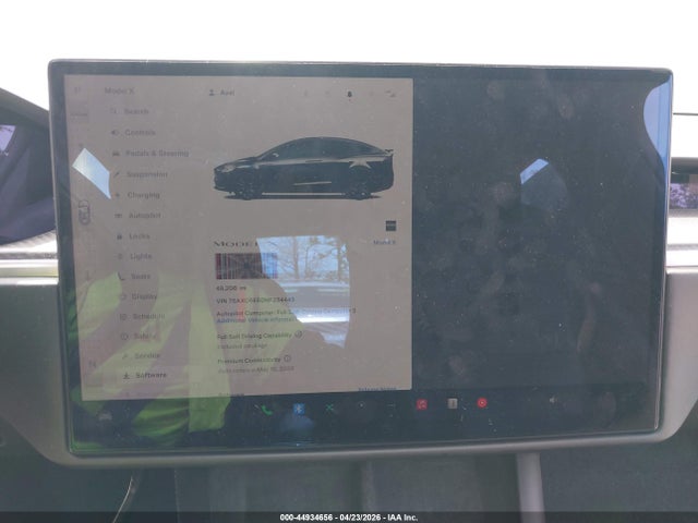 Aukcja sprzedaży 2022 Tesla Model X Plaid Tri Motor All-wheel Drive, vin: 7SAXCBE60NF334443, numer aukcji: 44934656