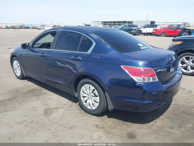 44934757 :رقم المزاد ، 1HGCP26358A152451 vin ، 2008 Honda Accord 2.4 Lx مزاد بيع