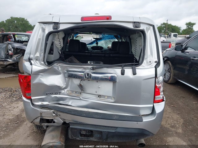 2012 Honda Pilot Ex-l მანქანა იყიდება აუქციონზე, vin: 5FNYF3H55CB002481, აუქციონის ნომერი: 44934827