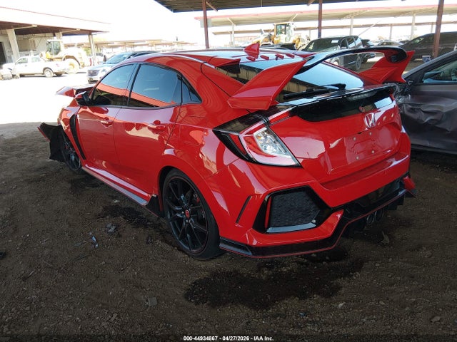 2019 Honda Civic Type R Touring მანქანა იყიდება აუქციონზე, vin: SHHFK8G79KU200707, აუქციონის ნომერი: 44934867