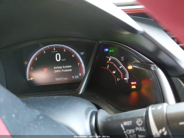 2019 Honda Civic Type R Touring მანქანა იყიდება აუქციონზე, vin: SHHFK8G79KU200707, აუქციონის ნომერი: 44934867