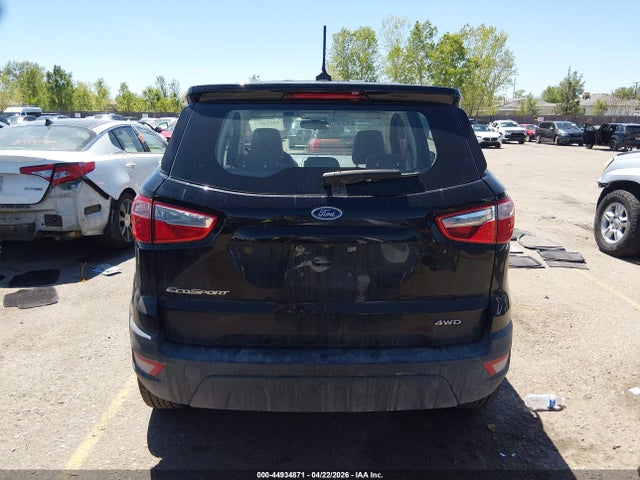 Aukcja sprzedaży 2020 Ford Ecosport S, vin: MAJ6S3FL1LC387819, numer aukcji: 44934871
