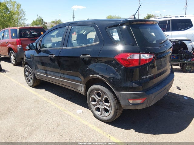 Aukcja sprzedaży 2020 Ford Ecosport S, vin: MAJ6S3FL1LC387819, numer aukcji: 44934871
