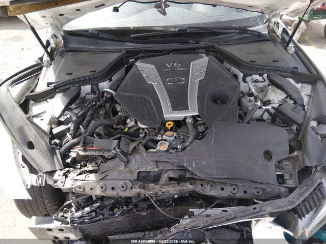 44934888 :رقم المزاد ، JN1EV7ARXJM439359 vin ، 2018 Infiniti Q50 3.0t Luxe مزاد بيع
