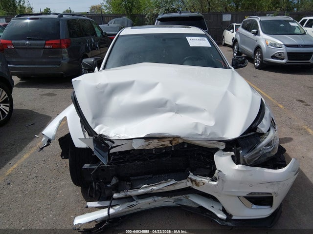 44934888 :رقم المزاد ، JN1EV7ARXJM439359 vin ، 2018 Infiniti Q50 3.0t Luxe مزاد بيع
