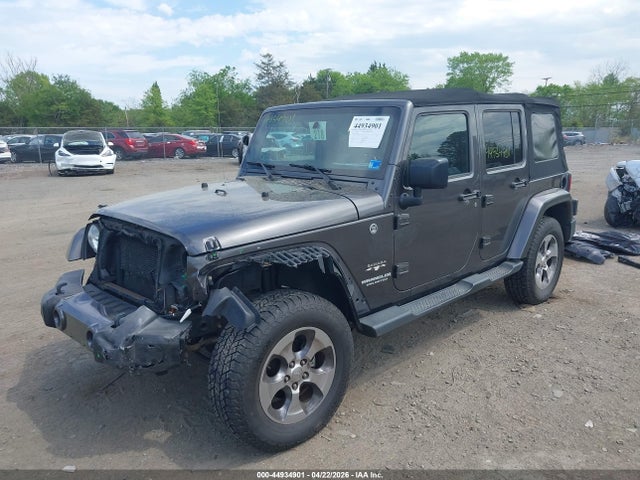 2016 Jeep Wrangler Unlimited Sahara მანქანა იყიდება აუქციონზე, vin: 1C4HJWEG6GL245645, აუქციონის ნომერი: 44934901