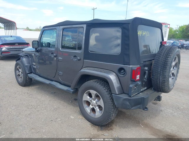 2016 Jeep Wrangler Unlimited Sahara მანქანა იყიდება აუქციონზე, vin: 1C4HJWEG6GL245645, აუქციონის ნომერი: 44934901