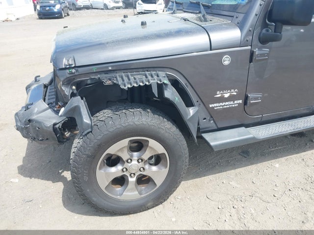 2016 Jeep Wrangler Unlimited Sahara მანქანა იყიდება აუქციონზე, vin: 1C4HJWEG6GL245645, აუქციონის ნომერი: 44934901