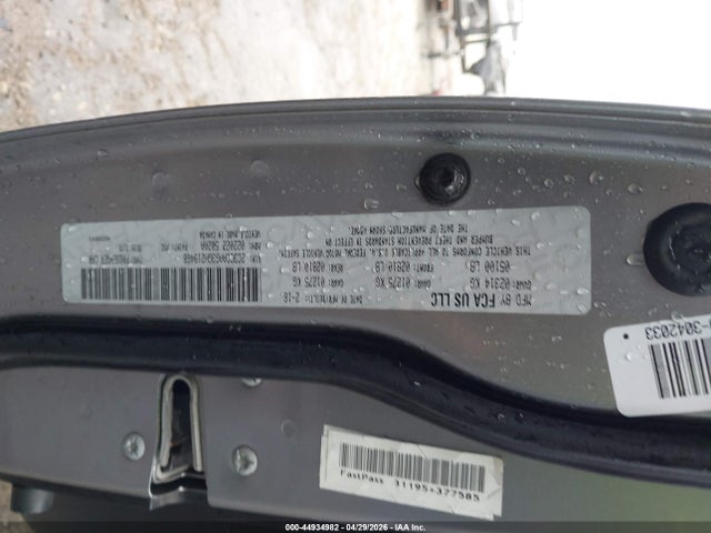 Aukcja sprzedaży 2016 Chrysler 300 Limited, vin: 2C3CCAAG3GH219468, numer aukcji: 44934982