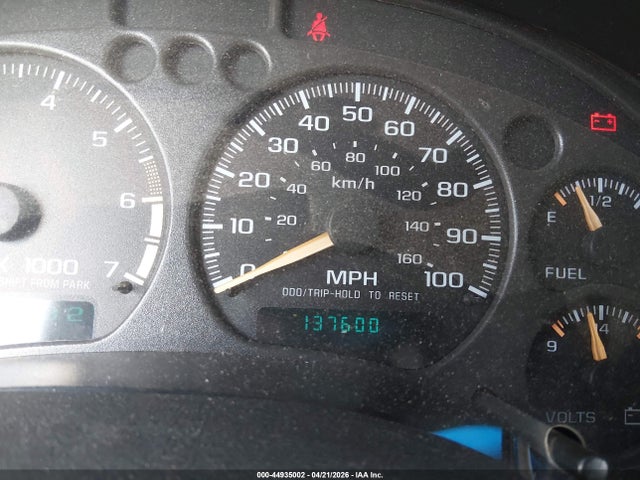 Aukcja sprzedaży 2002 Chevrolet S-10 Ls, vin: 1GCCS195728185504, numer aukcji: 44935002