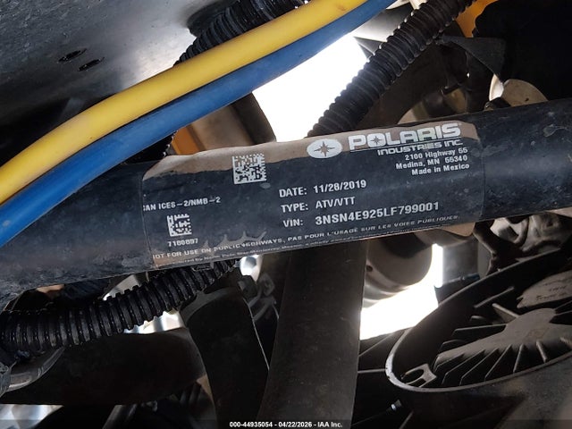 Polaris Rzr Xp 4 Turbo 2020 3NSN4E925LF799001 Image 10