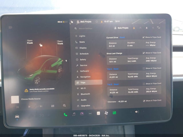 Продаж на аукціоні авто 2023 Tesla Model Y Awd/long Range Dual Motor All-wheel Drive, vin: 7SAYGDEE6PA121542, номер лоту: 44935070