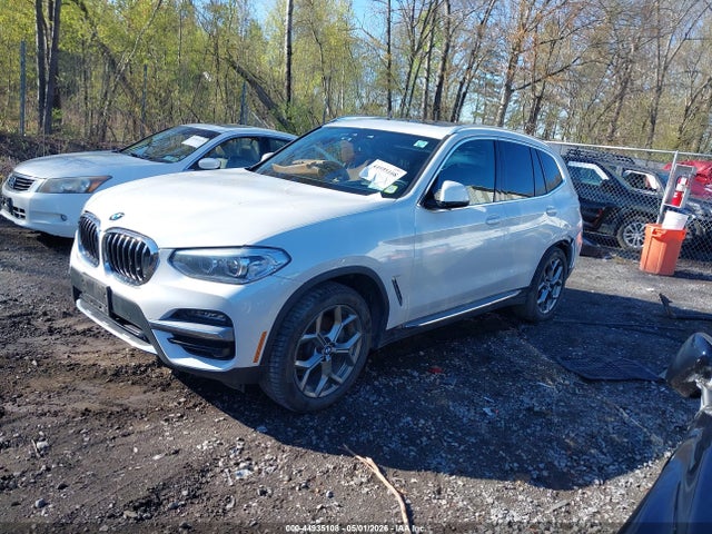 2020 Bmw X3 Xdrive30i მანქანა იყიდება აუქციონზე, vin: 5UXTY5C07LLT38589, აუქციონის ნომერი: 44935108