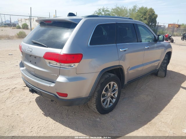 2015 Jeep Grand Cherokee Limited მანქანა იყიდება აუქციონზე, vin: 1C4RJFBG5FC149917, აუქციონის ნომერი: 44935109
