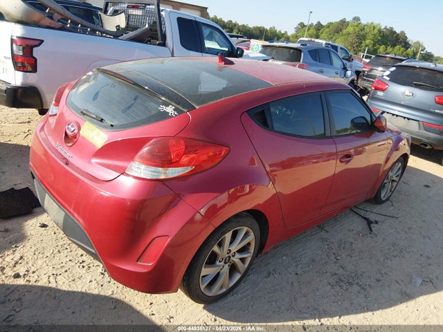 2016 Hyundai Veloster მანქანა იყიდება აუქციონზე, vin: KMHTC6AD2GU266952, აუქციონის ნომერი: 44935127