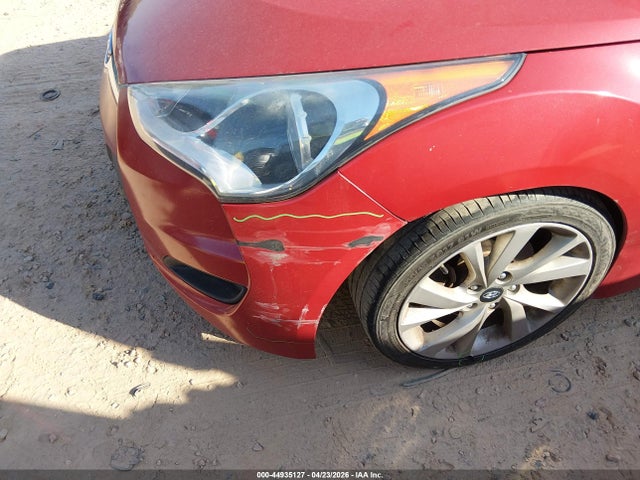 2016 Hyundai Veloster მანქანა იყიდება აუქციონზე, vin: KMHTC6AD2GU266952, აუქციონის ნომერი: 44935127