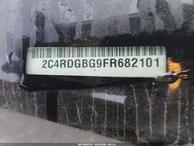 Продаж на аукціоні авто 2015 Dodge Grand Caravan Se, vin: 2C4RDGBG9FR682101, номер лоту: 44935128