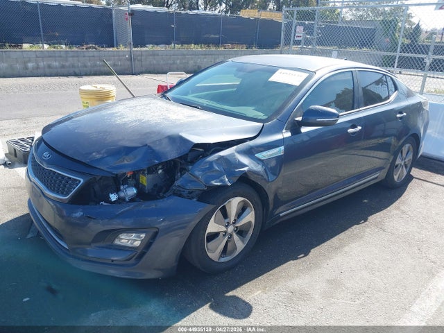 44935139 :رقم المزاد ، KNAGN4AD9E5070354 vin ، 2014 Kia Optima Hybrid Ex مزاد بيع