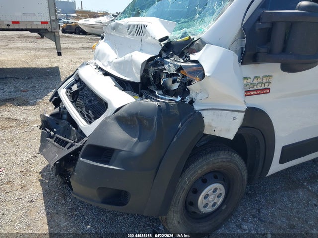 44935168 :رقم المزاد ، 3C6LRVDGXNE103228 vin ، 2022 Ram Promaster 2500 High Roof 159 Wb مزاد بيع