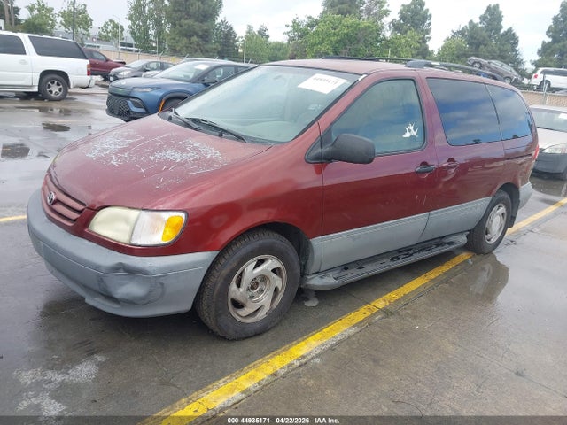 Aukcja sprzedaży 2002 Toyota Sienna Le, vin: 4T3ZF13C12U437781, numer aukcji: 44935171