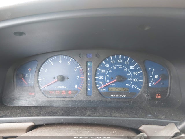 Aukcja sprzedaży 2002 Toyota Sienna Le, vin: 4T3ZF13C12U437781, numer aukcji: 44935171