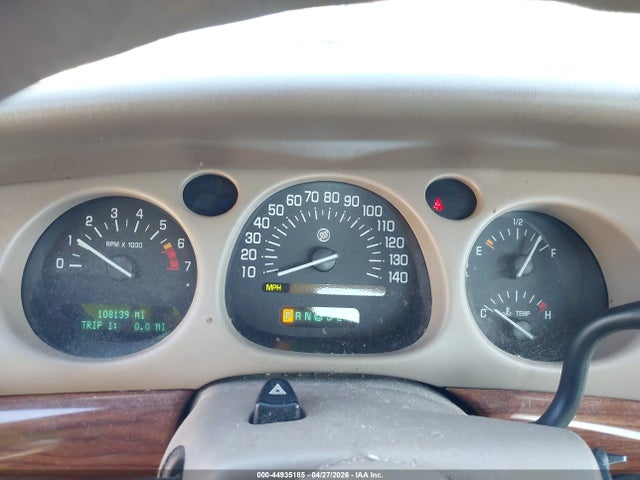 2002 Buick Lesabre Custom მანქანა იყიდება აუქციონზე, vin: 1G4HP54K724168958, აუქციონის ნომერი: 44935185