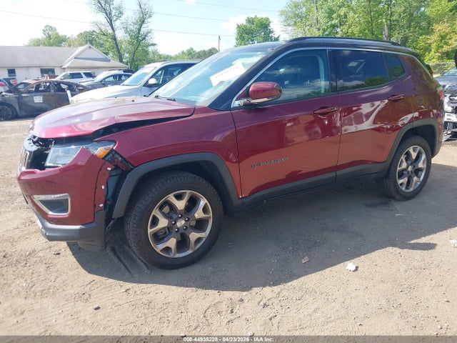 2021 Jeep Compass Limited 4x4 მანქანა იყიდება აუქციონზე, vin: 3C4NJDCB2MT549991, აუქციონის ნომერი: 44935228