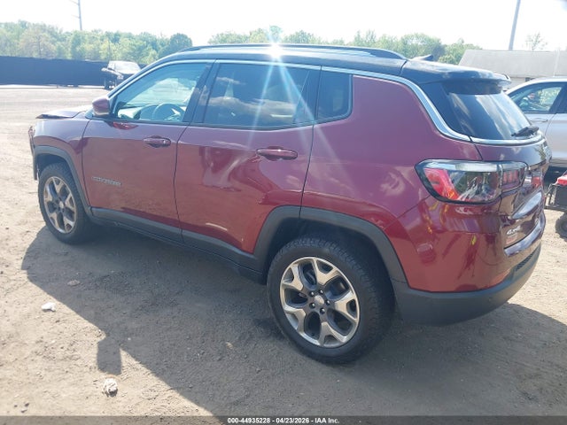 2021 Jeep Compass Limited 4x4 მანქანა იყიდება აუქციონზე, vin: 3C4NJDCB2MT549991, აუქციონის ნომერი: 44935228