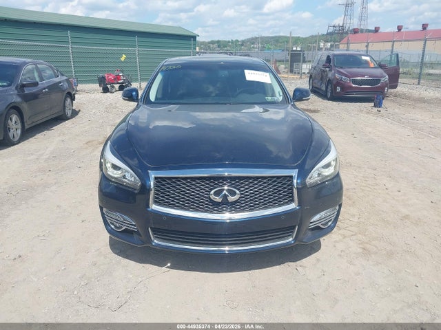 44935374 :رقم المزاد ، JN1BY1PR6GM720033 vin ، 2016 Infiniti Q70l 3.7x مزاد بيع