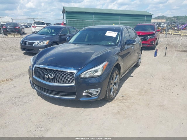 44935374 :رقم المزاد ، JN1BY1PR6GM720033 vin ، 2016 Infiniti Q70l 3.7x مزاد بيع