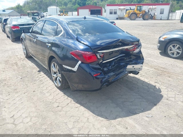 44935374 :رقم المزاد ، JN1BY1PR6GM720033 vin ، 2016 Infiniti Q70l 3.7x مزاد بيع