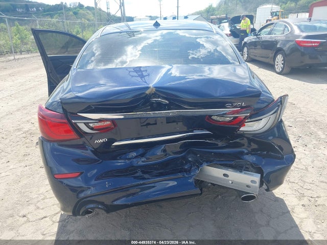 44935374 :رقم المزاد ، JN1BY1PR6GM720033 vin ، 2016 Infiniti Q70l 3.7x مزاد بيع