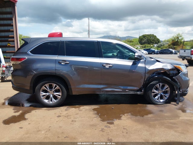 Toyota Highlander 2015 5TDZKRFH3FS072707 Image 14