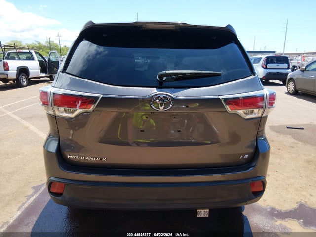 Toyota Highlander 2015 5TDZKRFH3FS072707 Image 17