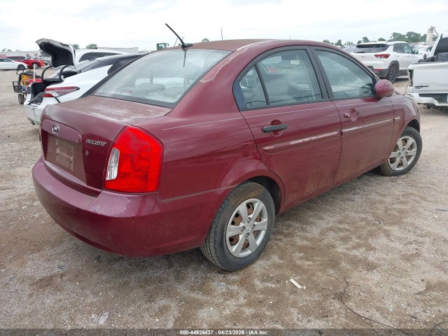 Продаж на аукціоні авто 2009 Hyundai Accent Gls, vin: KMHCN46C39U299492, номер лоту: 44935437