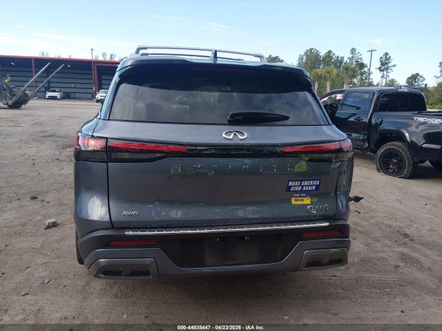 Aukcja sprzedaży 2024 Infiniti Qx60 Sensory Awd, vin: 5N1DL1GS4RC336506, numer aukcji: 44935447