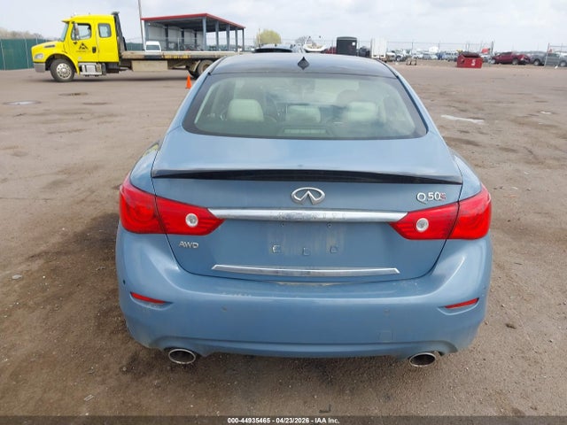 Продажа на аукционе авто 2014 Infiniti Q50 Sport, vin: JN1BV7AR7EM704490, номер лота: 44935465