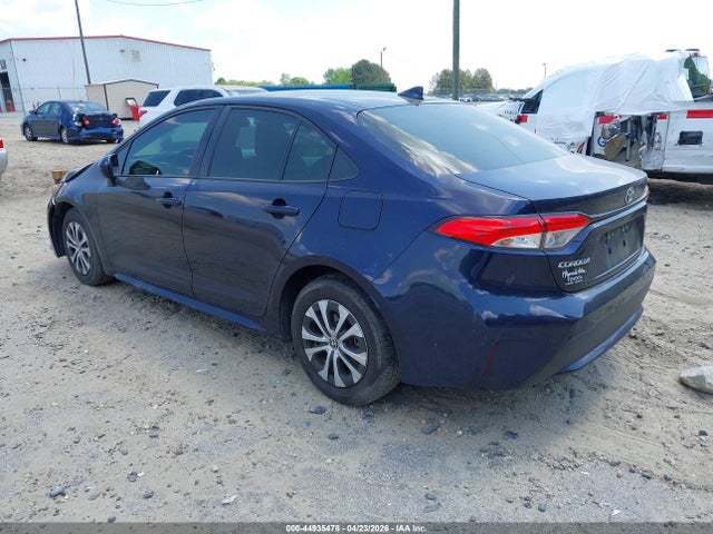 Aukcja sprzedaży 2022 Toyota Corolla Hybrid Le, vin: JTDEAMDE9NJ049893, numer aukcji: 44935478
