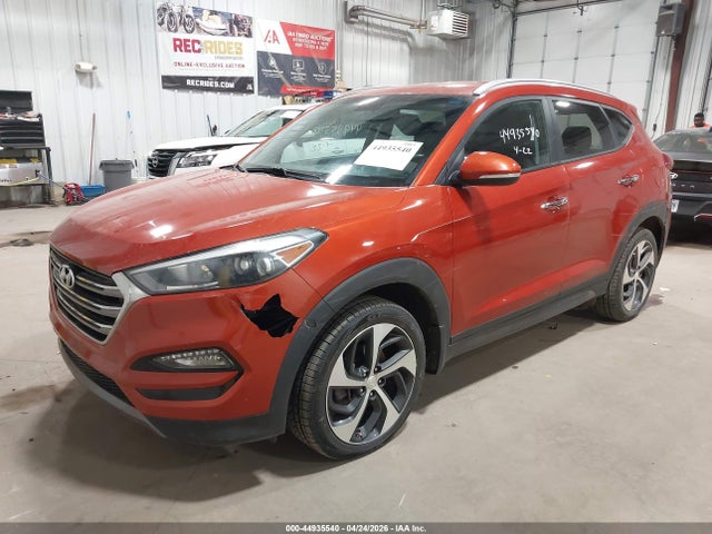 44935540 :رقم المزاد ، KM8J33A23GU220213 vin ، 2016 Hyundai Tucson Limited مزاد بيع
