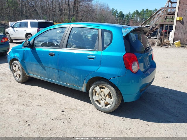 44935550 :رقم المزاد ، KL1TD66E99B610625 vin ، 2009 Chevrolet Aveo Lt مزاد بيع